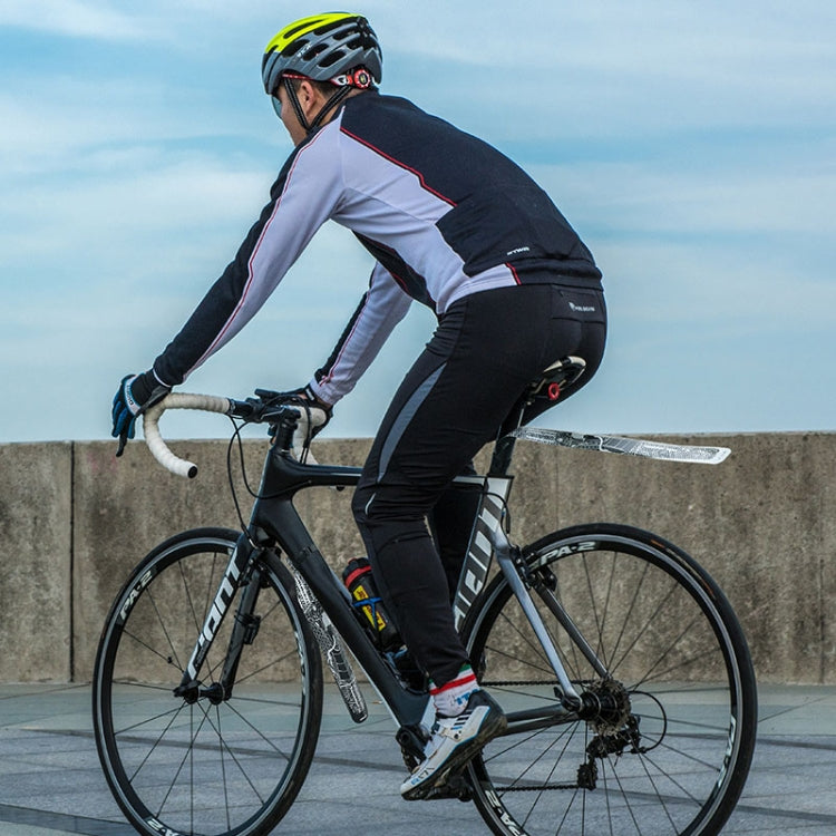 ENLEE E-641316 6pcs /Set Bicycle Extended Front And Rear Mudguards Road Bike Quick Detachable Fenders, Style: Chain Model - Mudguards by ENLEE | Online Shopping South Africa | PMc TechLife | Buy Now Pay Later Mobicred