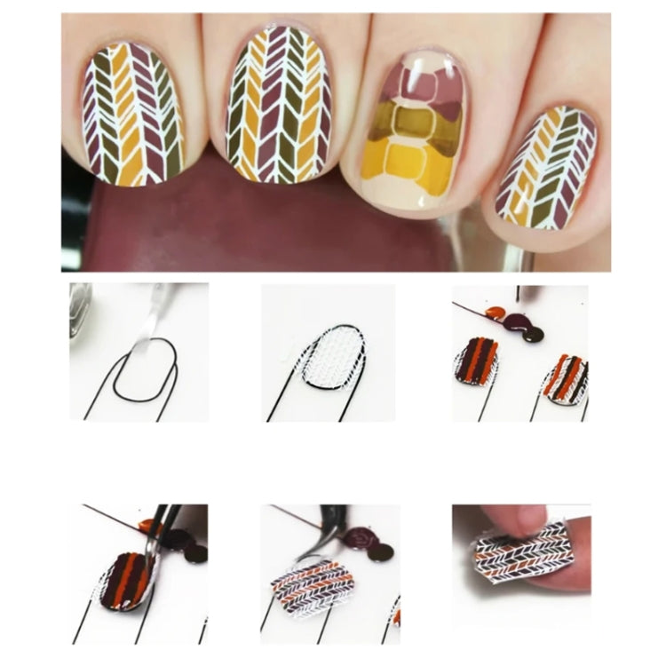 Silicone Manicure Pads Nail Sticker Printing Filling Coloring Pads(21x15cm B) - Nail Art Equipment by PMC Jewellery | Online Shopping South Africa | PMC Jewellery | Buy Now Pay Later Mobicred