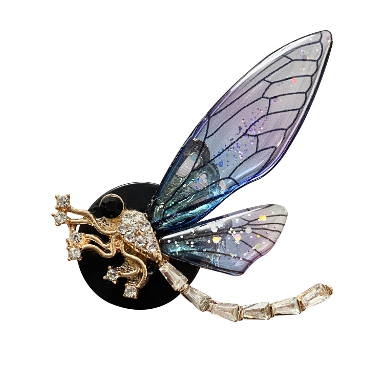 3pcs/set Metal Butterfly Dragonfly Bee Car Air Vent Aromatherapy Decorative Clip(Blue) - Air Freshener by PMC Jewellery | Online Shopping South Africa | PMC Jewellery | Buy Now Pay Later Mobicred