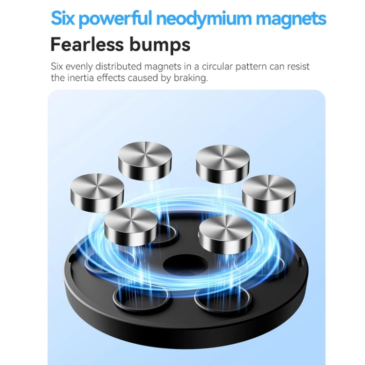 TELESIN Magnetic Base With 1/4 Inch Interface for DJI Pocket 3 / Insta360 Camera & Smart Phones Without Suction Cup Base - Mount & Holder by TELESIN | Online Shopping South Africa | PMC TechLife | Buy Now Pay Later Mobicred
