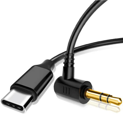 USB-C / Type-C To 3.5mm Male TRS Audio Adapter Cable For DJI Osmo Action 4 / 3 / 2 / Pocket 3(Black) -  by PMC Jewellery | Online Shopping South Africa | PMC Jewellery | Buy Now Pay Later Mobicred
