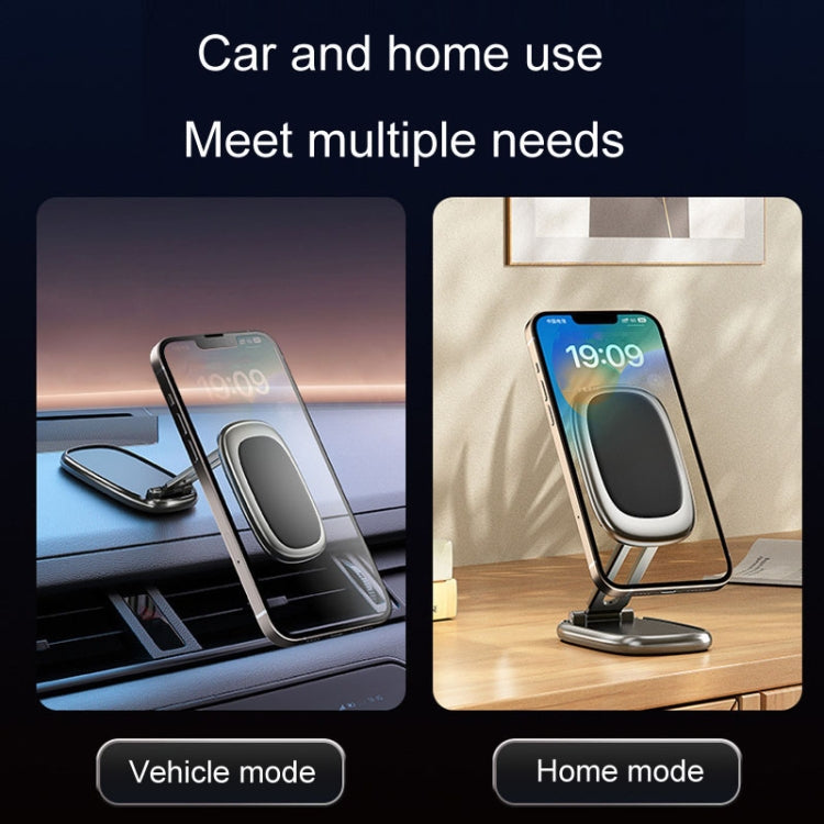 Magnetic Car Phone Holder Automobile Rotatable Multifunctional Folding Stands, Model: Q42 - Car Holders by PMC TechLife | Online Shopping South Africa | PMC TechLife | Buy Now Pay Later Mobicred