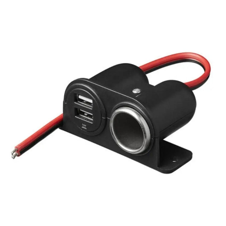 Car Charger Dual USB 3.1A/3100mA Modified With Cigarette Lighter(Bag+Screw) - DIY Modified Charger by PMC Jewellery | Online Shopping South Africa | PMC Jewellery | Buy Now Pay Later Mobicred