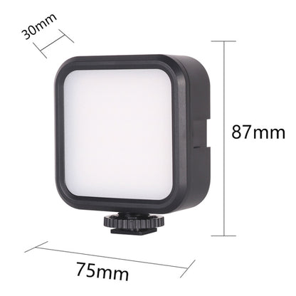 Portable Phone Desktop Live Fill Light Mini Pocket Light Shooting Camera Fill Lamp, Style: RGB Full Color With Tripod+Hot Boots+Clip -  by PMC Jewellery | Online Shopping South Africa | PMC Jewellery