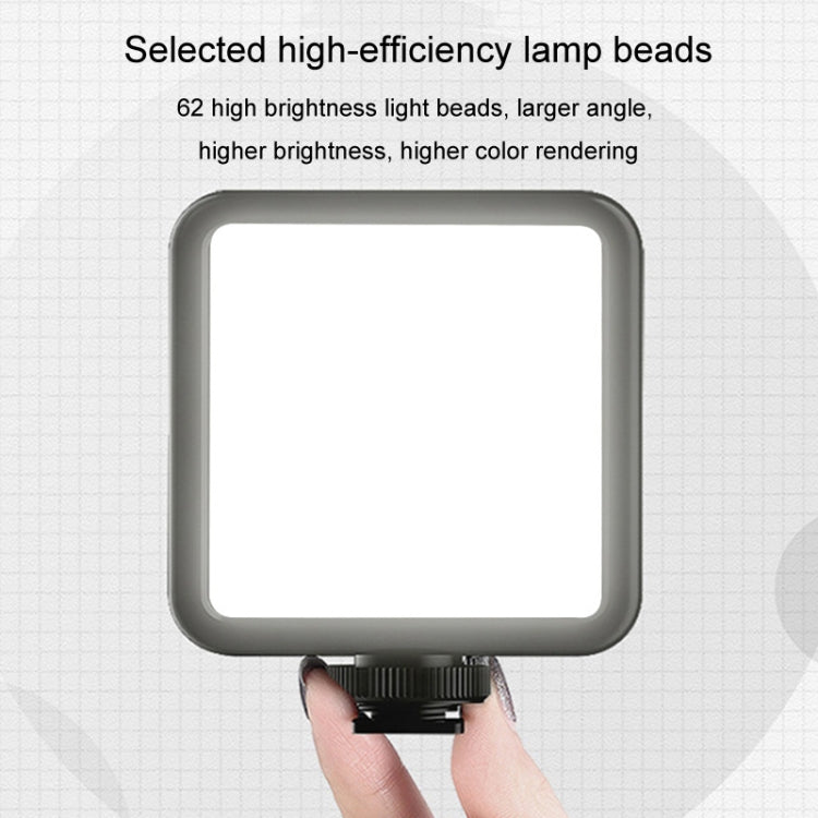 Portable Phone Desktop Live Fill Light Mini Pocket Light Shooting Camera Fill Lamp, Style: RGB Full Color With Hot Boots+Clip -  by PMC TechLife | Online Shopping South Africa | PMC TechLife | Buy Now Pay Later Mobicred