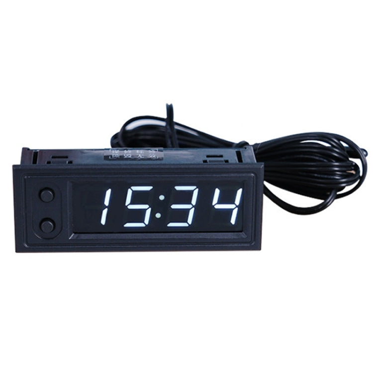 5V/12V WIFI Network Automatic Time Synchronization Digital Electronic Clock Module, Color: White - Clocks & Car Meters by PMC Jewellery | Online Shopping South Africa | PMC Jewellery | Buy Now Pay Later Mobicred