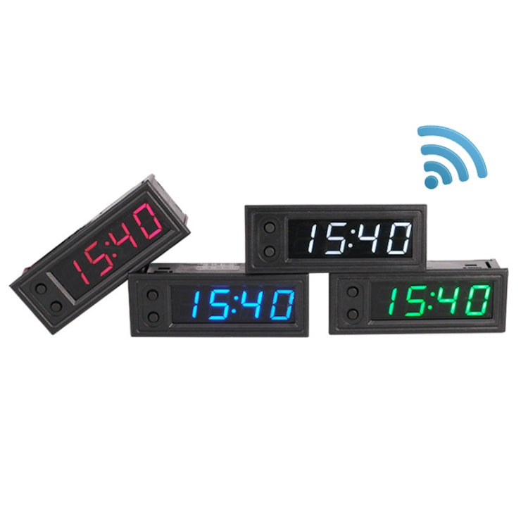 5V/12V WIFI Network Automatic Time Synchronization Digital Electronic Clock Module, Color: Blue - Clocks & Car Meters by PMC Jewellery | Online Shopping South Africa | PMC Jewellery | Buy Now Pay Later Mobicred