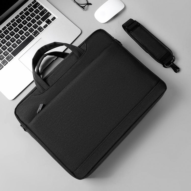 17.3 inch Portable Crossbody Air Bag Gaming Computer Laptop Shoulder Bag(Black) - 15.6 - 17 inch by PMC Jewellery | Online Shopping South Africa | PMC Jewellery | Buy Now Pay Later Mobicred