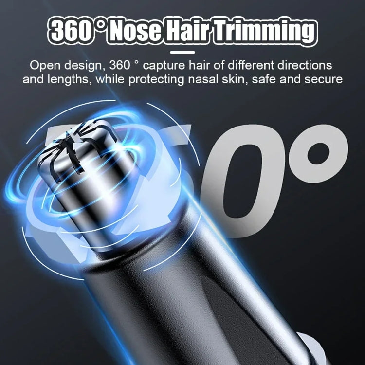 Electric Nose Hair Clipper Rechargeable Washable Portable Travel  Trimmer(Black) - free shipping - PMC TechLife - Order now!