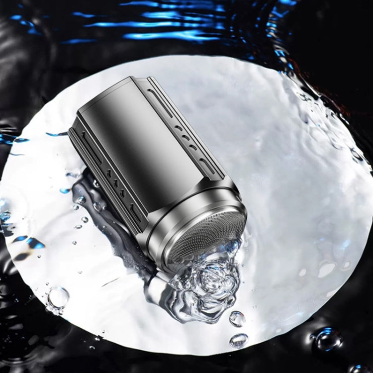 Smart Digital Display Electric Shaver Rechargeable Pocket Razor, Spec: 6 Leaf Knife Head Black - Electric Shavers by PMC TechLife | Online Shopping South Africa | PMC TechLife | Buy Now Pay Later Mobicred