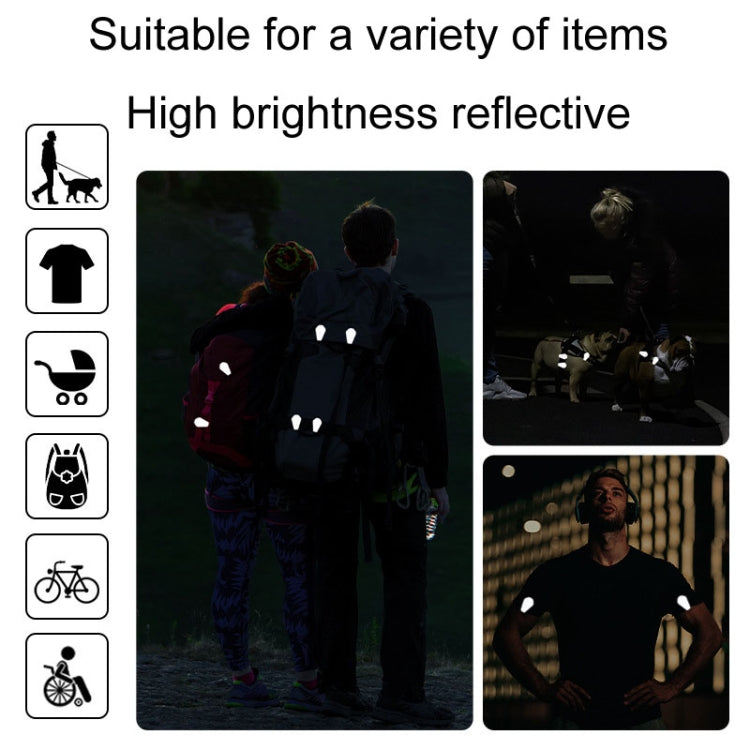 ENLEE EN-7855 Multifunctional Reflective Magnet Clip Outdoor Sports Night Running Safety Warning Stickers, Style: J Model - Decorative Accessories by ENLEE | Online Shopping South Africa | PMC TechLife | Buy Now Pay Later Mobicred
