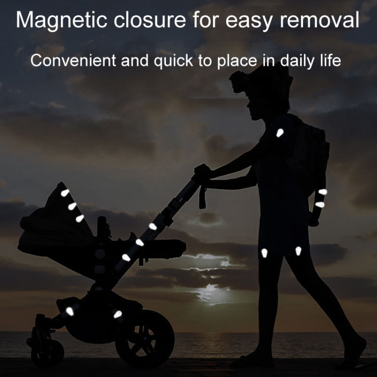 ENLEE EN-7855 Multifunctional Reflective Magnet Clip Outdoor Sports Night Running Safety Warning Stickers, Style: A Model - Decorative Accessories by ENLEE | Online Shopping South Africa | PMC TechLife | Buy Now Pay Later Mobicred