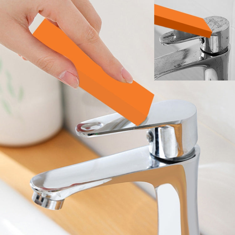 Stainless Steel Cleaning Eraser Household Kitchen Descale Water Rust Removal Stain Removal Cleaning Eraser(Orange) - Cleaning Tools by PMC Jewellery | Online Shopping South Africa | PMC Jewellery