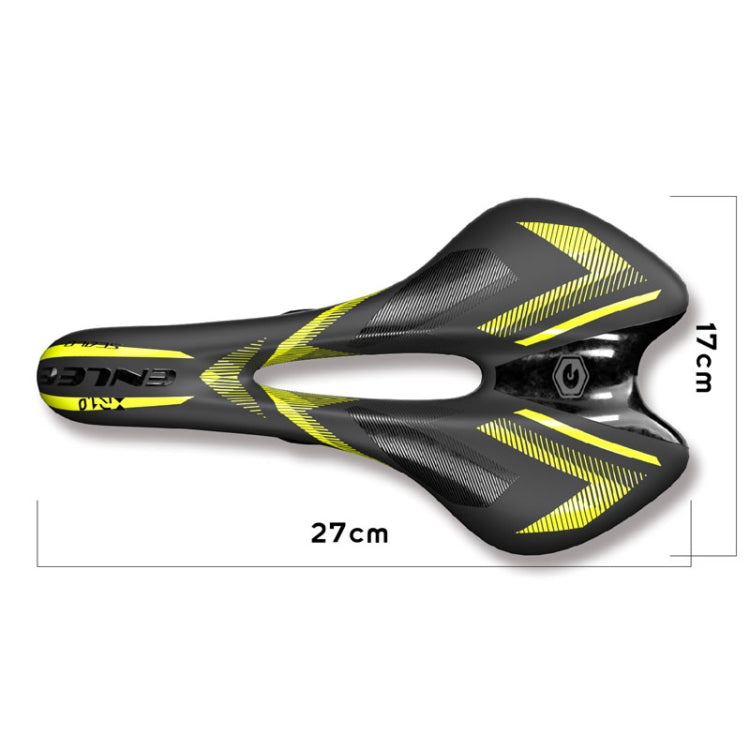 ENLEE E-ZD310 Bicycle Shockproof Cushion Outdoor Cycling Mountain Bike Saddle(Fluorescent Yellow) - free shipping - PMc TechLife - Order now!
