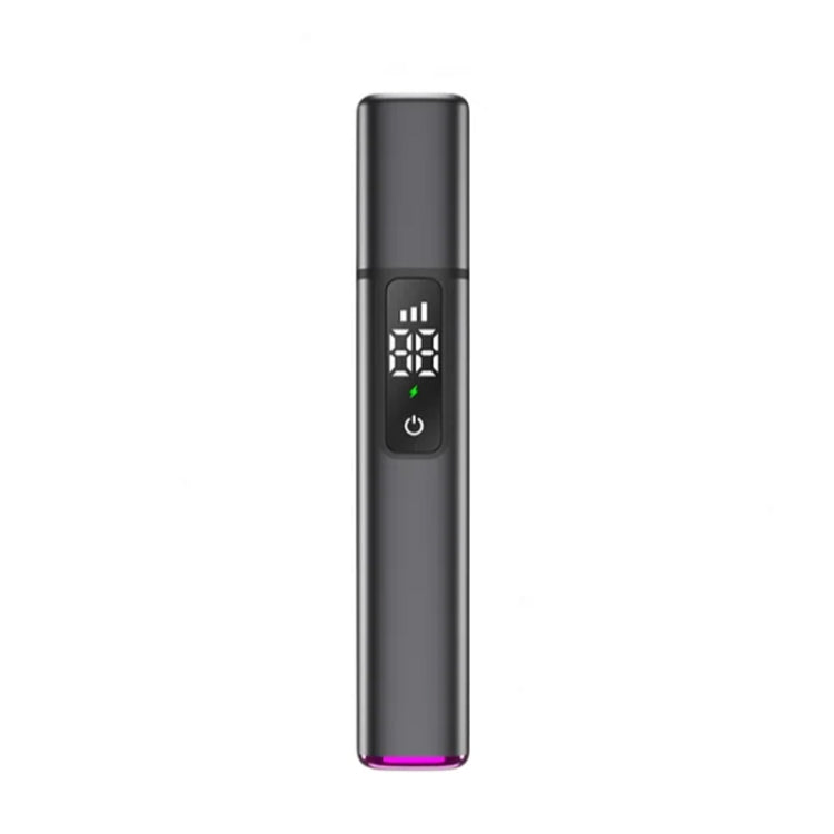 Electric Digital Display Nose Hair Trimmer Rechargeable 3 Gear Adjustable Portable Shaver(Gray) - Shavers & Accessories by PMC TechLife | Online Shopping South Africa | PMC TechLife | Buy Now Pay Later Mobicred