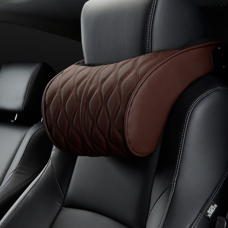 Car Seat Memory Foam Support Cushion, Color: Coffee Headrest - Seat Accessories by PMC Jewellery | Online Shopping South Africa | PMC Jewellery | Buy Now Pay Later Mobicred