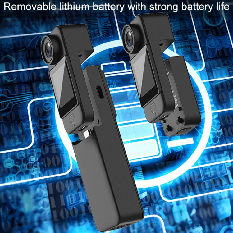 4K/30FPS 5G/2.4G HD Night Video Outdoor Waterproof Riding Record Thumb Camera, Spec: Battery Black - Video Cameras by PMC TechLife | Online Shopping South Africa | PMC TechLife | Buy Now Pay Later Mobicred