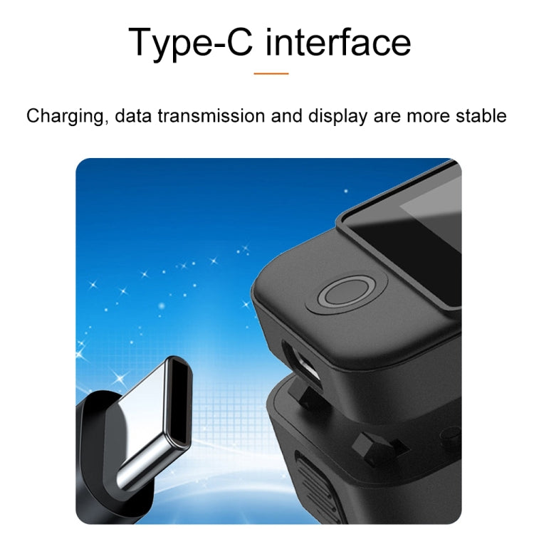 4K/30FPS 5G/2.4G HD Night Video Outdoor Waterproof Riding Record Thumb Camera, Spec: Standard Black - Video Cameras by PMC TechLife | Online Shopping South Africa | PMC TechLife | Buy Now Pay Later Mobicred