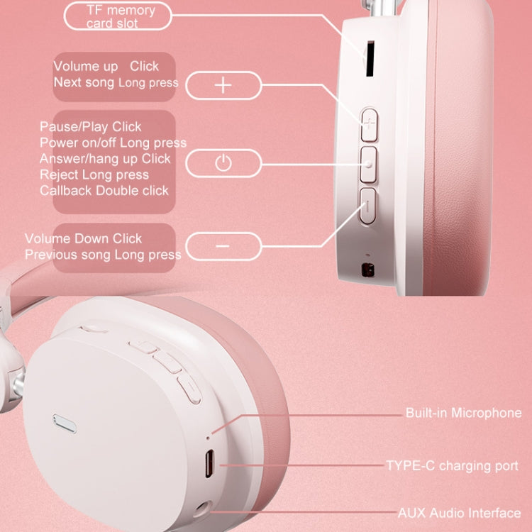 SOYTO SY-T2 Noise Reduction Bluetooth Headset Wireless Game Headset(White) - free shipping - PMC TechLife - Order now!