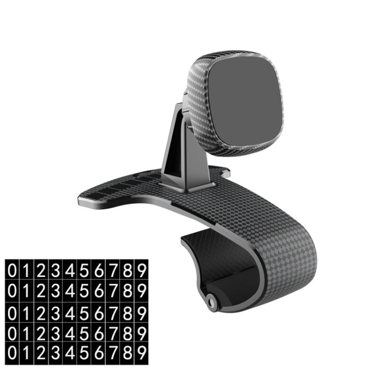 Magnetic Mobile Phone Car Holder Dashboard Parking Number Plate(X1+Q3) - Car Holders by PMC TechLife | Online Shopping South Africa | PMC TechLife | Buy Now Pay Later Mobicred