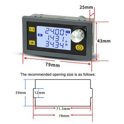 80W 5A DC-DC Adjustable Voltage Regulator Battery Charging Module - Other Accessories by PMC Jewellery | Online Shopping South Africa | PMC Jewellery