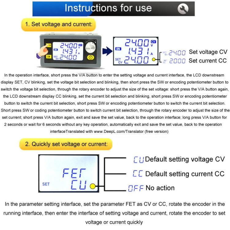 80W 5A DC-DC Adjustable Voltage Regulator Battery Charging Module - Other Accessories by PMC TechLife | Online Shopping South Africa | PMC TechLife