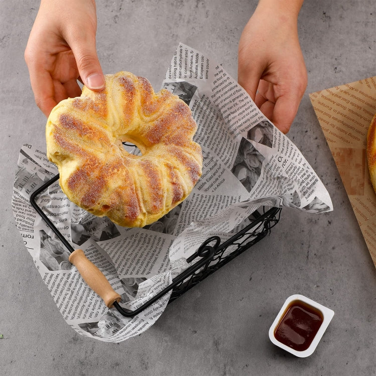 500sheets /Pack Deli Greaseproof Paper Baking Wrapping Paper Food Basket Liners Paper  25 x 25cm White - Retail Packaging by PMc TechLife | Online Shopping South Africa | PMc TechLife | Buy Now Pay Later Mobicred