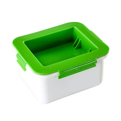 Household Tofu Squeezer Kitchen Built-In Tofu Draining Machine(White And Green) - Filters by PMC Jewellery | Online Shopping South Africa | PMC Jewellery