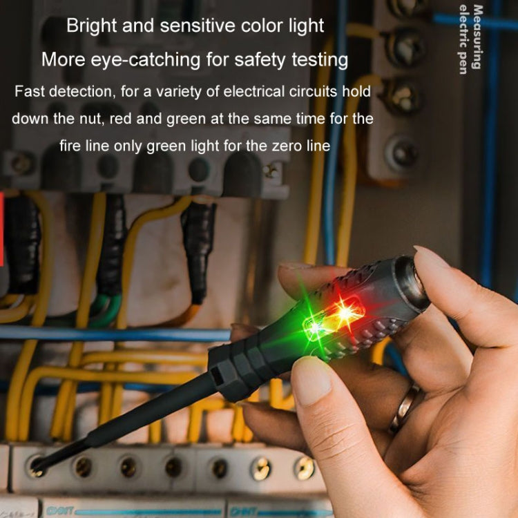 High Torque High Bright Electrician Tester Smart Test Breakpoint Specific Screwdriver(Straight) - Voltage Detector by PMC Jewellery | Online Shopping South Africa | PMC Jewellery