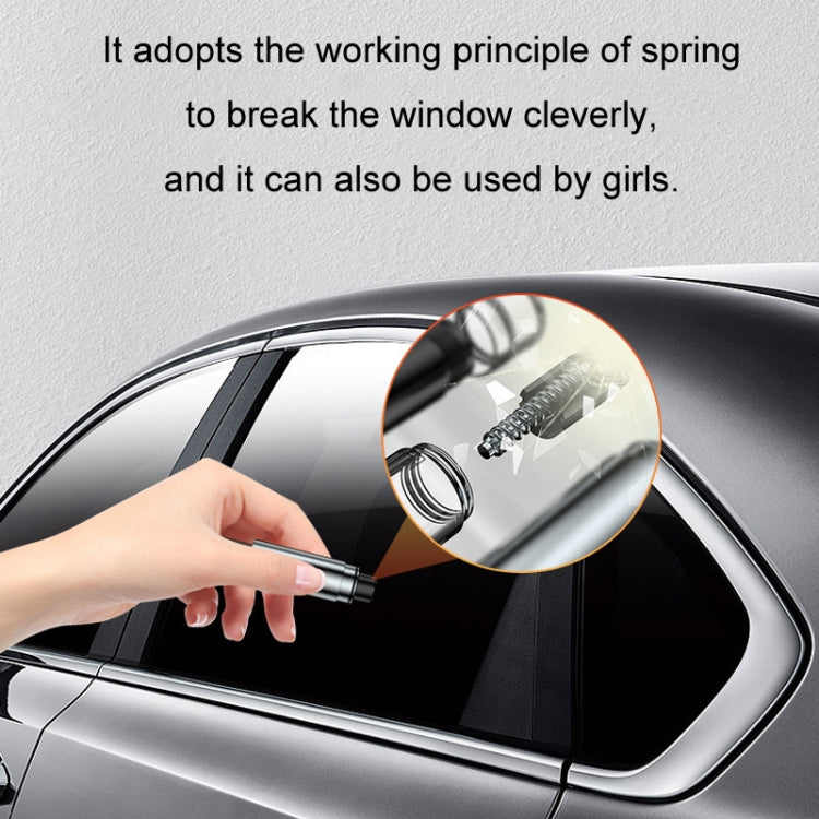 Car Glass Safety Hammer Multifunctional Emergency Escape Tool, Color: Gray - Emergency Hammer by PMC TechLife | Online Shopping South Africa | PMC TechLife | Buy Now Pay Later Mobicred
