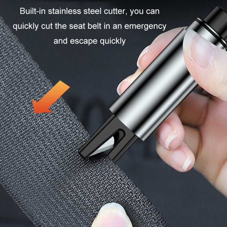 Car Glass Safety Hammer Multifunctional Emergency Escape Tool, Color: Gray - Emergency Hammer by PMC TechLife | Online Shopping South Africa | PMC TechLife | Buy Now Pay Later Mobicred