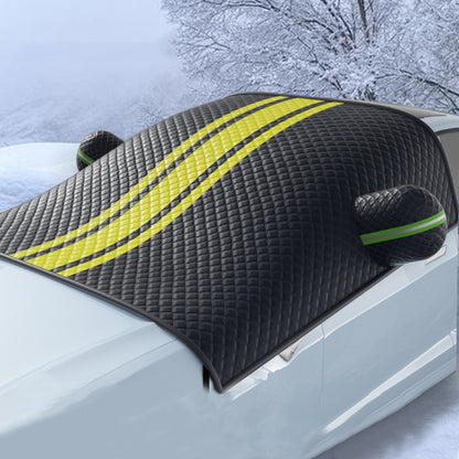 Car Front Windshield Snow and Anti-freeze Thickened Car Cover, Size: Black Yellow SUV - Window Foils & Solar Protection by PMC Jewellery | Online Shopping South Africa | PMC Jewellery | Buy Now Pay Later Mobicred