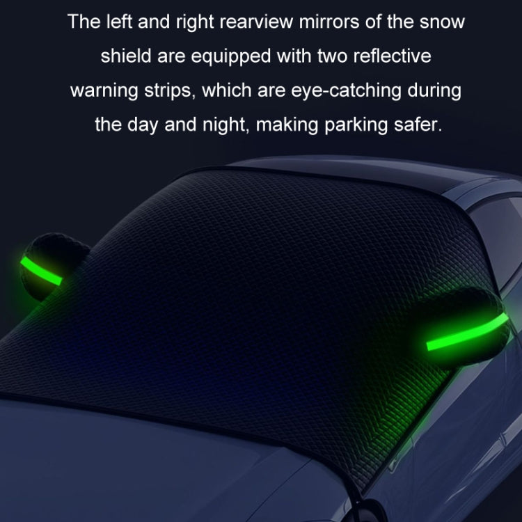 Car Front Windshield Snow and Anti-freeze Thickened Car Cover, Size: Black Sedan - Window Foils & Solar Protection by PMC Jewellery | Online Shopping South Africa | PMC Jewellery | Buy Now Pay Later Mobicred