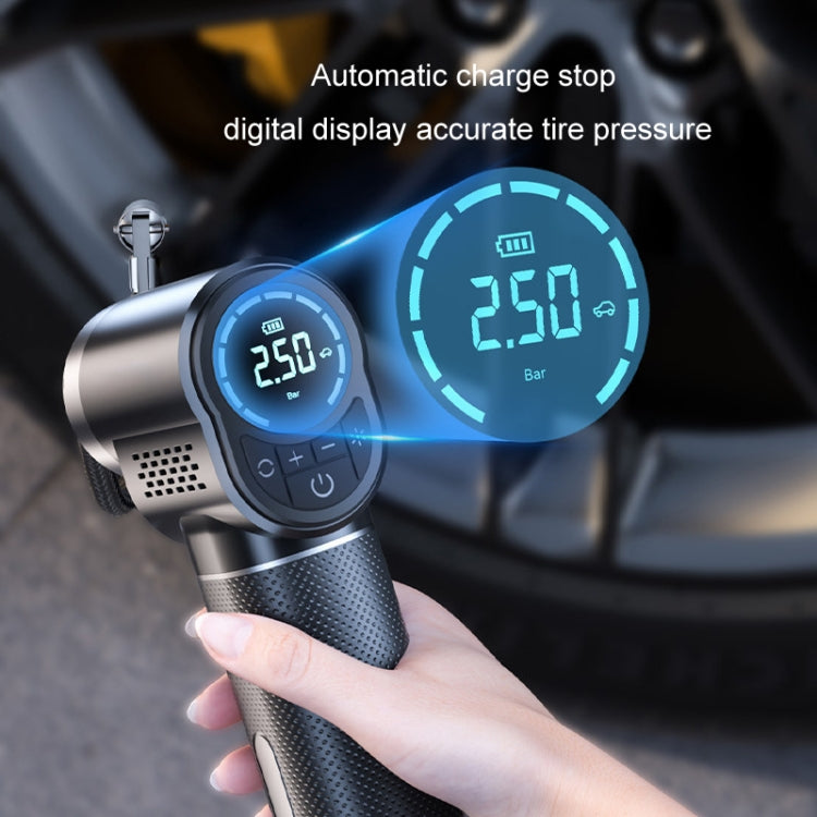 Small Wireless Charging Smart Car Lighting Air Pump(009) - Inflatable Pump by PMC Jewellery | Online Shopping South Africa | PMC Jewellery | Buy Now Pay Later Mobicred