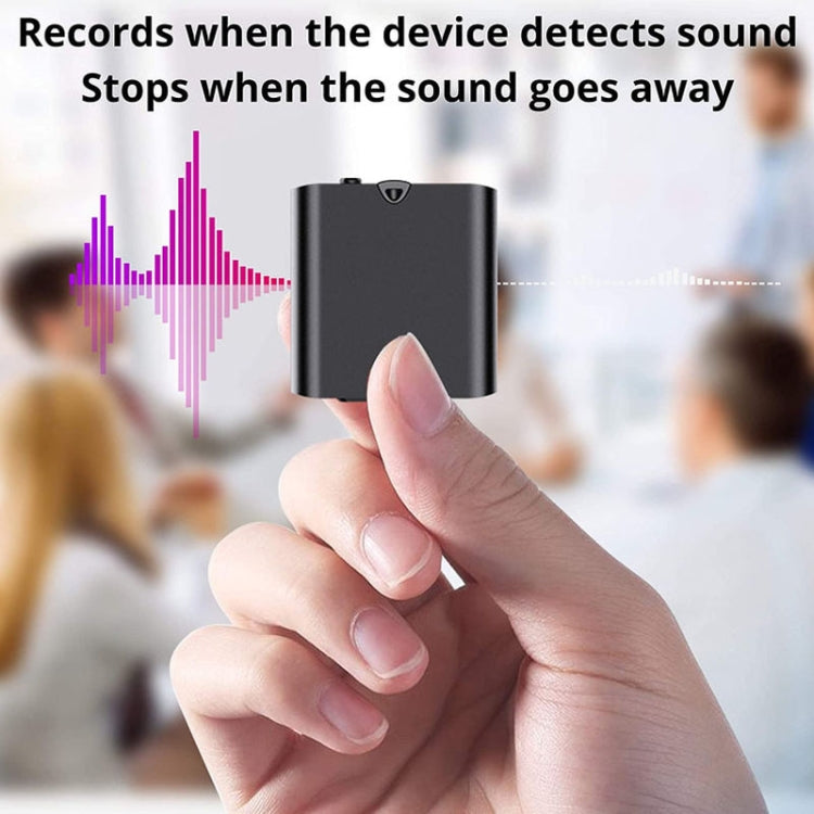 Q63 HD Noise Canceling Magnetic Voice Recorder Portable Intelligent Voice Activated Recording Pen, Capacity: 8GB(Black) - Recording Pen by PMC TechLife | Online Shopping South Africa | PMC TechLife | Buy Now Pay Later Mobicred