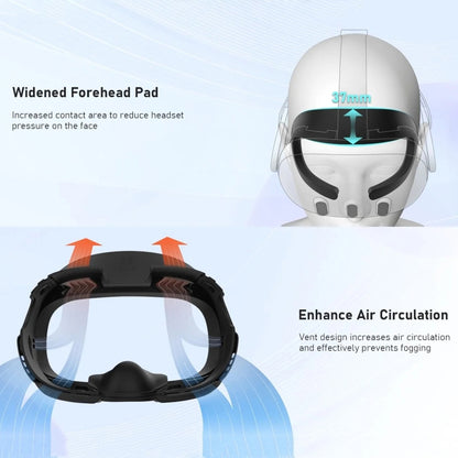 AMVR Q3FC1 For Meta Quest3 Mask Ice Silk Breathable Leather Material(Mask+1 Ice Silk) - VR Accessories by AMVR | Online Shopping South Africa | PMC Jewellery | Buy Now Pay Later Mobicred