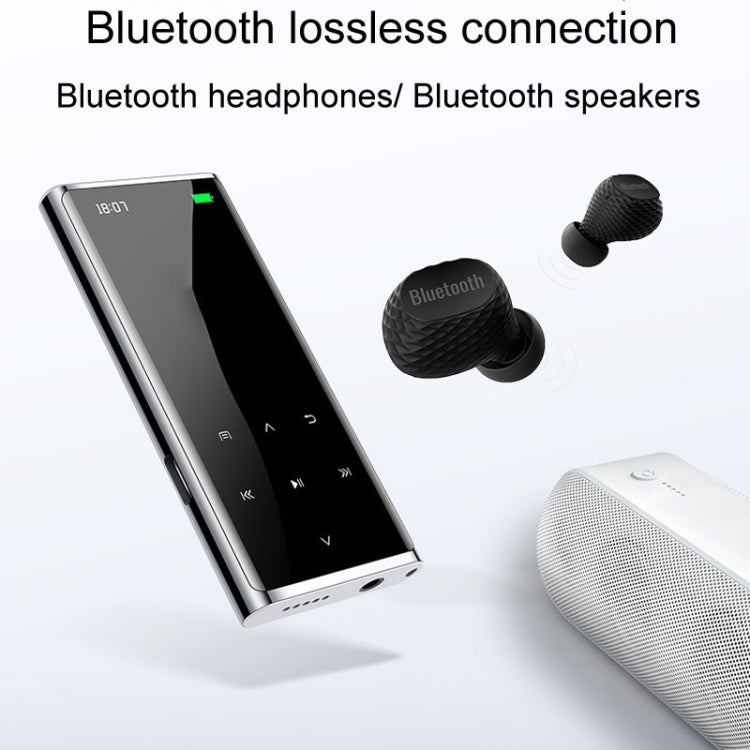 M27 1.8 Inch Bluetooth MP3/MP4 Music Player E-Book Recorder, Size: 8GB(Black) - MP3 Player by PMC TechLife | Online Shopping South Africa | PMC TechLife | Buy Now Pay Later Mobicred