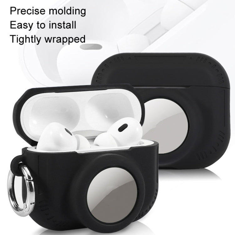 For AirPods Pro 2 / Airtag 2 In 1 All-inclusive Silicone Anti-drop Protection Case(White) - For AirPods Pro 2 by PMC Jewellery | Online Shopping South Africa | PMC Jewellery | Buy Now Pay Later Mobicred