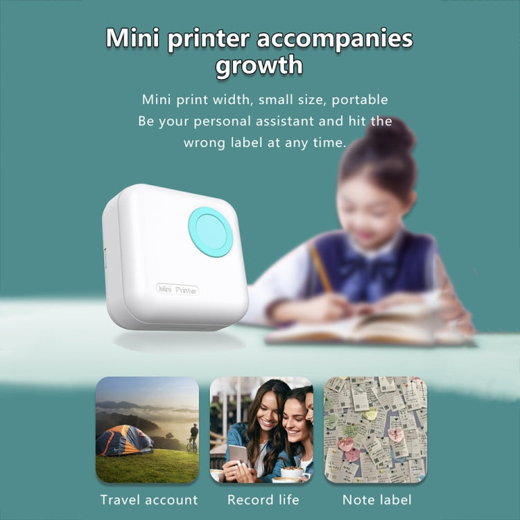 M2 Small Portable Wireless Thermal Photo Printer Student Error Question Label Printer(Pink) - free shipping - PMC TechLife - Order now!