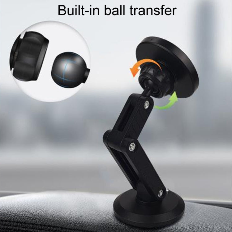 Automotive Magnetic Cell Phone Holder Car Dashboard Navigation Fixed Support Clip(White) - Car Holders by PMC TechLife | Online Shopping South Africa | PMC TechLife | Buy Now Pay Later Mobicred