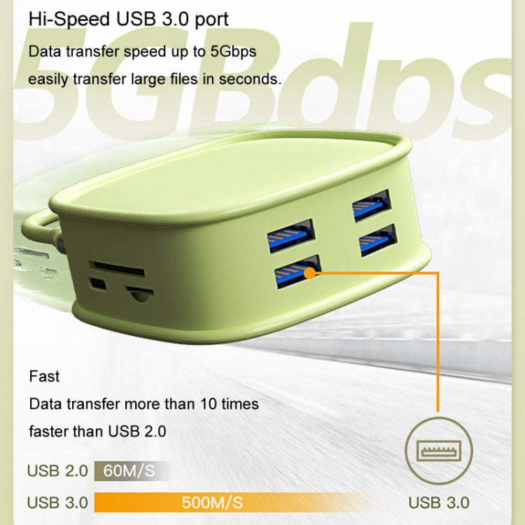 BS10H 10 In 1 Type-C Docking Station Multifunction USB Hub 100Gb Ethernet Port(Pink) - USB HUB by PMC Jewellery | Online Shopping South Africa | PMC Jewellery | Buy Now Pay Later Mobicred