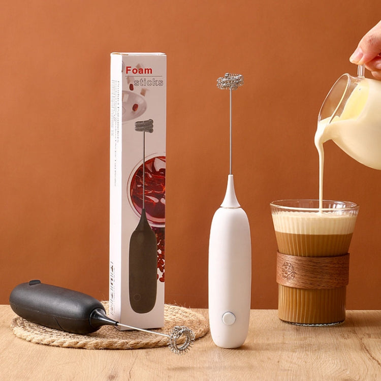 Cordless Handheld Milk And Coffee Frother Household Small Baking Mixing Tool(Black) - free shipping - PMC TechLife - Order now!