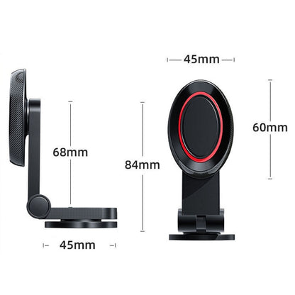 Magnetic Car Bracket Sticky Car Dashboard Cell Phone Navigation Stand(Black) - Car Holders by PMC Jewellery | Online Shopping South Africa | PMC Jewellery | Buy Now Pay Later Mobicred