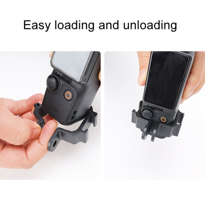 For DJI OSMO Pocket 3 Expansion Bracket Adapter Gimbal Camera Mounting Bracket Accessories, Style: Expand Bracket+Backpack Clip+Mini Triplet - Mount & Holder by PMC Jewellery | Online Shopping South Africa | PMC Jewellery | Buy Now Pay Later Mobicred