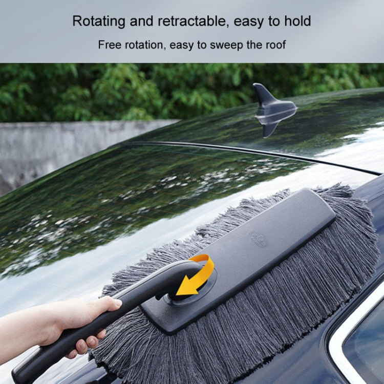 SHINY Car Dusting Duster Car Mop Soft Brush Car Wash Snow Sweeping Tool(With Storage Box) - free shipping - PMC TechLife - Order now!