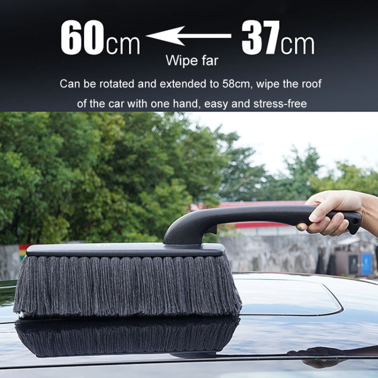 SHINY Car Dusting Duster Car Mop Soft Brush Car Wash Snow Sweeping Tool(With Storage Box) - free shipping - PMC TechLife - Order now!