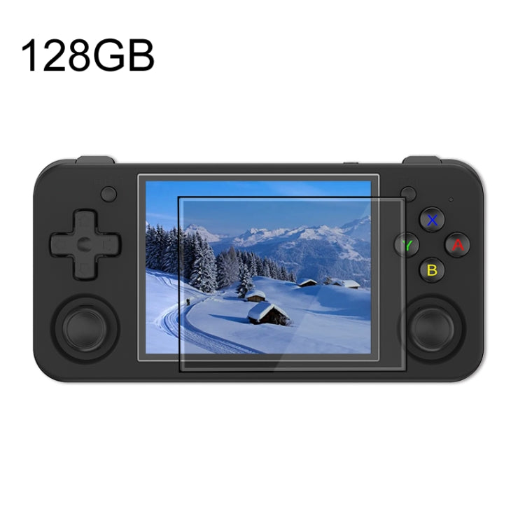 ANBERNIC RG35XX H Handheld Game Console 3.5 Inch IPS Screen Linux System 64GB+128GB(Black) - Pocket Console by ANBERNIC | Online Shopping South Africa | PMC Jewellery | Buy Now Pay Later Mobicred