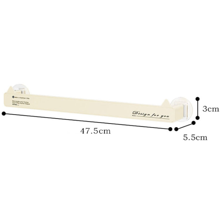 Long Traceless Wall Mounted Bathroom Slipper Rack Drainage Storage Shelf - Shelves by PMC Jewellery | Online Shopping South Africa | PMC Jewellery | Buy Now Pay Later Mobicred