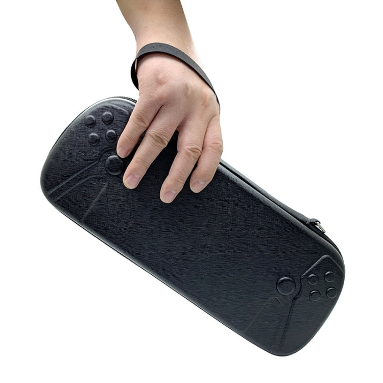 For Sony PlayStation Portal Hard Shell Case Portable Storage Bag, Style: PU Cross Line - Bags by PMC TechLife | Online Shopping South Africa | PMC TechLife | Buy Now Pay Later Mobicred