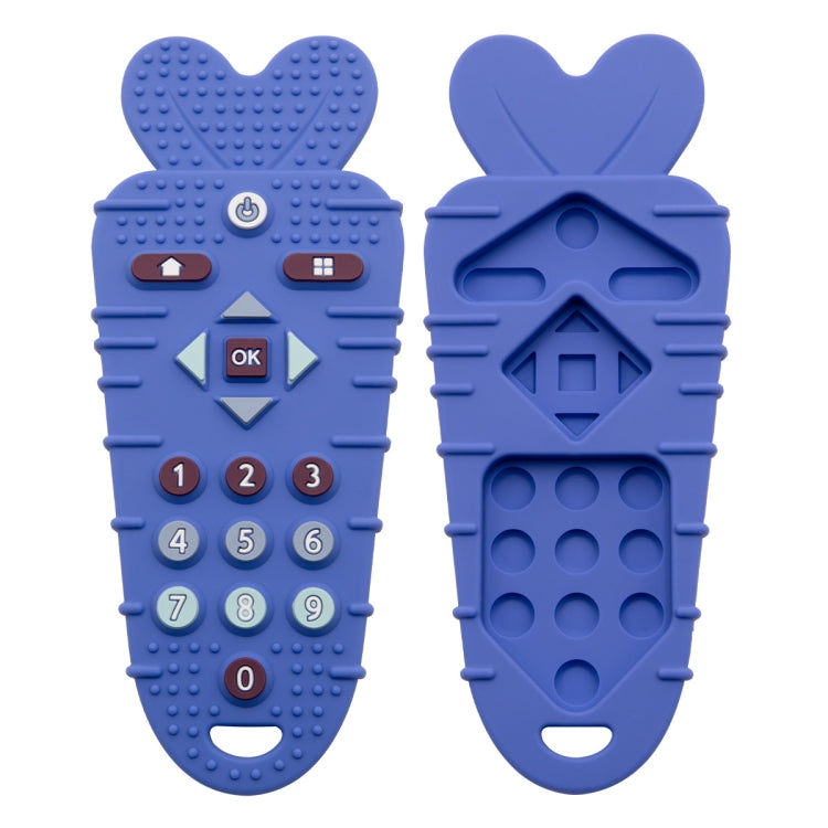 Baby Remote Control Teether Baby Anti Hand Eating Teething Stick Toys(Royal Blue) - Baby Toys by PMC Jewellery | Online Shopping South Africa | PMC Jewellery